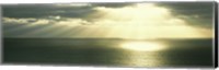 Framed Sunset Pacific Ocean San Diego CA USA
