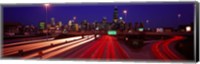 Framed Kennedy Expressway Chicago IL USA
