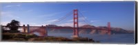 Framed Golden Gate Bridge San Francisco California USA