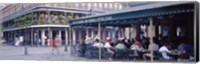 Framed Cafe du Monde French Quarter New Orleans LA