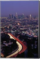 Framed Hollywood Freeway Los Angeles CA