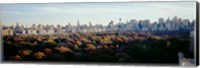 Framed View Over Central Park, Manhattan, NYC, New York City, New York State, USA