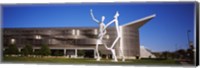 Framed Dancers sculpture by Jonathan Borofsky in front of a building, Colorado Convention Center, Denver, Colorado