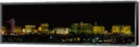 Framed Las Vegas, Nevada at night