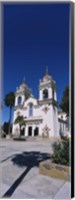 Framed Facade of a cathedral, Portuguese Cathedral, San Jose, Silicon Valley, Santa Clara County, California, USA