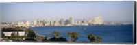 Framed City at the waterfront, San Diego, San Diego Bay, California