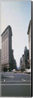 Framed Low angle view of an office building, Flatiron Building, New York City