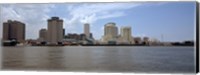 Framed Buildings along the waterfront New Orleans, Louisiana