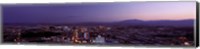 Framed USA, Nevada, Las Vegas, sunset