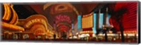 Framed Fremont Street Las Vegas NV USA