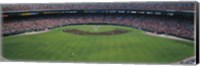 Framed Baseball stadium, San Francisco, California, USA