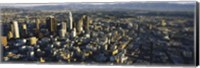 Framed Aerial View of Los Angeles, California