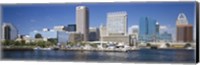 Framed Buildings at the waterfront, Baltimore, Maryland, USA