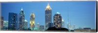 Framed Skyline Atlanta GA USA