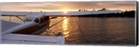 Framed Sea plane, Lake Spenard, Anchorage, Alaska