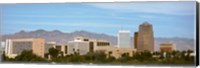 Framed Tucson skyline, AZ