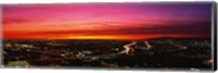 Framed Aerial Los Angeles CA