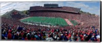 Framed University Of Wisconsin Football Game, Camp Randall Stadium, Madison, Wisconsin, USA