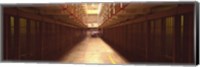 Framed Cell Block In A Prison, Alcatraz Island, San Francisco, California, USA