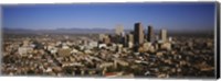 Framed High angle view of Denver, Colorado, USA