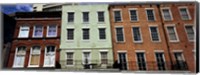 Framed Low angle view of buildings, Riverwalk Area, New Orleans, Louisiana, USA