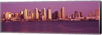 Framed Purple Sky in San Diego