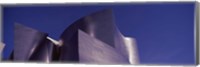 Framed Walt Disney Concert Hall Building Against a Blue Sky, Los Angeles