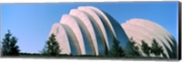 Framed Kauffman Center for the Performing Arts, Kansas City, Missouri, USA