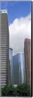Framed Wedge Tower, ExxonMobil Building, Chevron Building, Houston, Texas