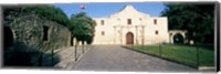 Framed Facade of a building, The Alamo, San Antonio, Texas