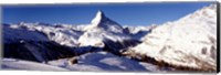 Framed Matterhorn, Zermatt, Switzerland (horizontal)