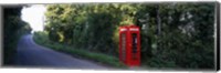 Framed Phone Booth, Worcestershire, England, United Kingdom