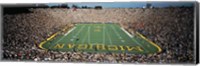 Framed University Of Michigan Stadium, Ann Arbor, Michigan, USA