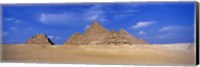 Framed Great Pyramids, Giza, Egypt