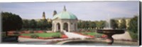 Framed Gazebo In The Garden, Hofgarten, Munich, Germany