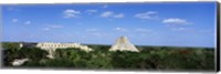 Framed Pyramid Of The Magician Uxmal, Yucatan Peninsula, Mexico