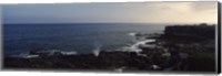 Framed Rock formations at the coast, Punta Suarez, Espanola Island, Galapagos Islands, Ecuador