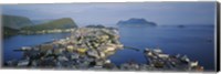 Framed High angle view of a town, Alesund, More og Romsdall, Norway
