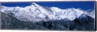 Framed Cho Oyu from Goyko Valley Khumbu Region Nepal