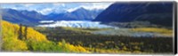 Framed Mantanuska Glacier AK USA