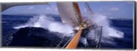 Framed Yacht Race, Caribbean