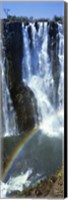 Framed Victoria Falls Zimbabwe Africa (vertical)