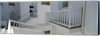 Framed Balcony of a house, Naxos, Cyclades Islands, Greece