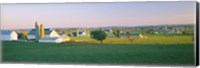 Framed Amish Farms, Lancaster County, Pennsylvania