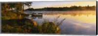 Framed Reflection of sunlight in water, Vuoksi River, Imatra, Finland