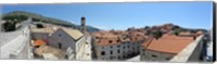 Framed High angle view of buildings, Minceta Tower, Dubrovnik, Croatia