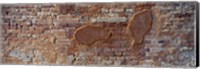 Framed Close-up of a brick wall, Venice, Veneto, Italy