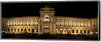 Framed Facade of a palace, The Hofburg Complex, Vienna, Austria