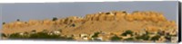 Framed Low angle view of a fort on hill, Jaisalmer Fort, Jaisalmer, Rajasthan, India