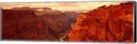 Framed Toroweap Point, Grand Canyon, Arizona (horizontal)